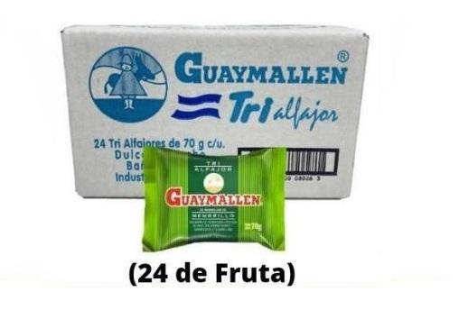 Alfajor GUAYMALLEN Triple Fruta (CAJA x 24u.)